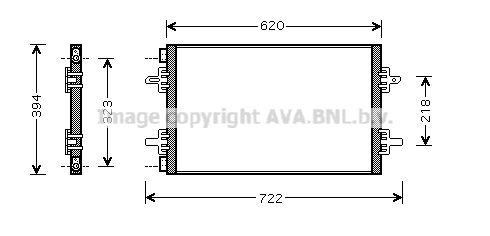 AVA QUALITY COOLING Kondensaator,kliimaseade RT5294